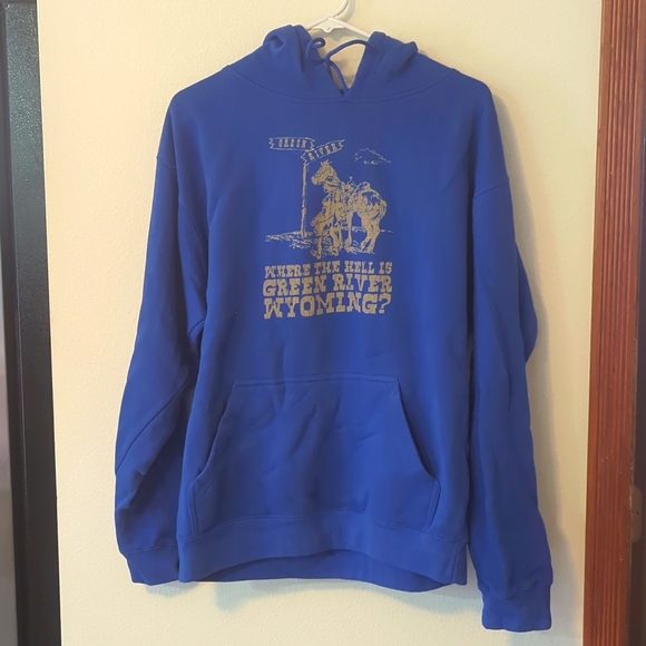 Green River Wyoming hoodie" where the hell is Green River Wyoming?" - Picture 1 of 4
